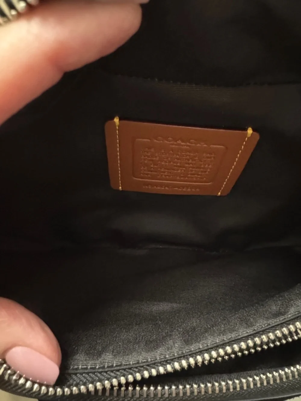 Coach Racer Small Belt Bag in Signature Canvas and Leather NWT